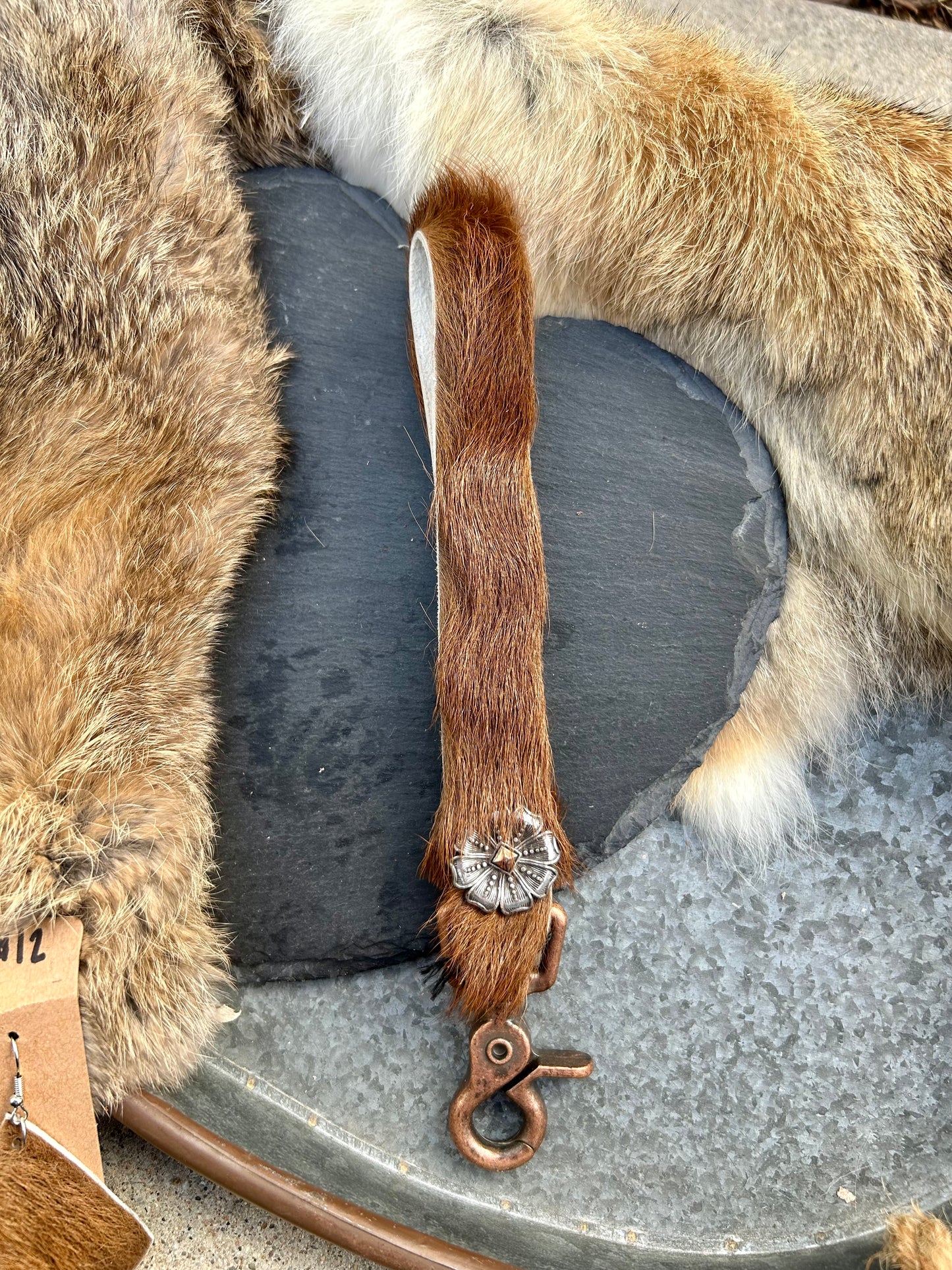 The Silver Concho - Wristlet Keychain