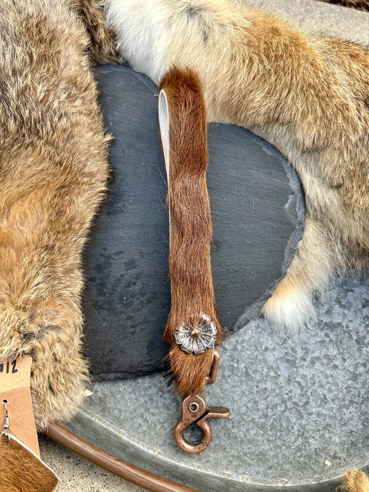 The Silver Concho - Wristlet Keychain