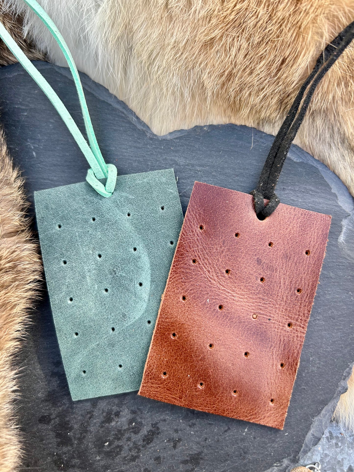 Leather Earring Organizer