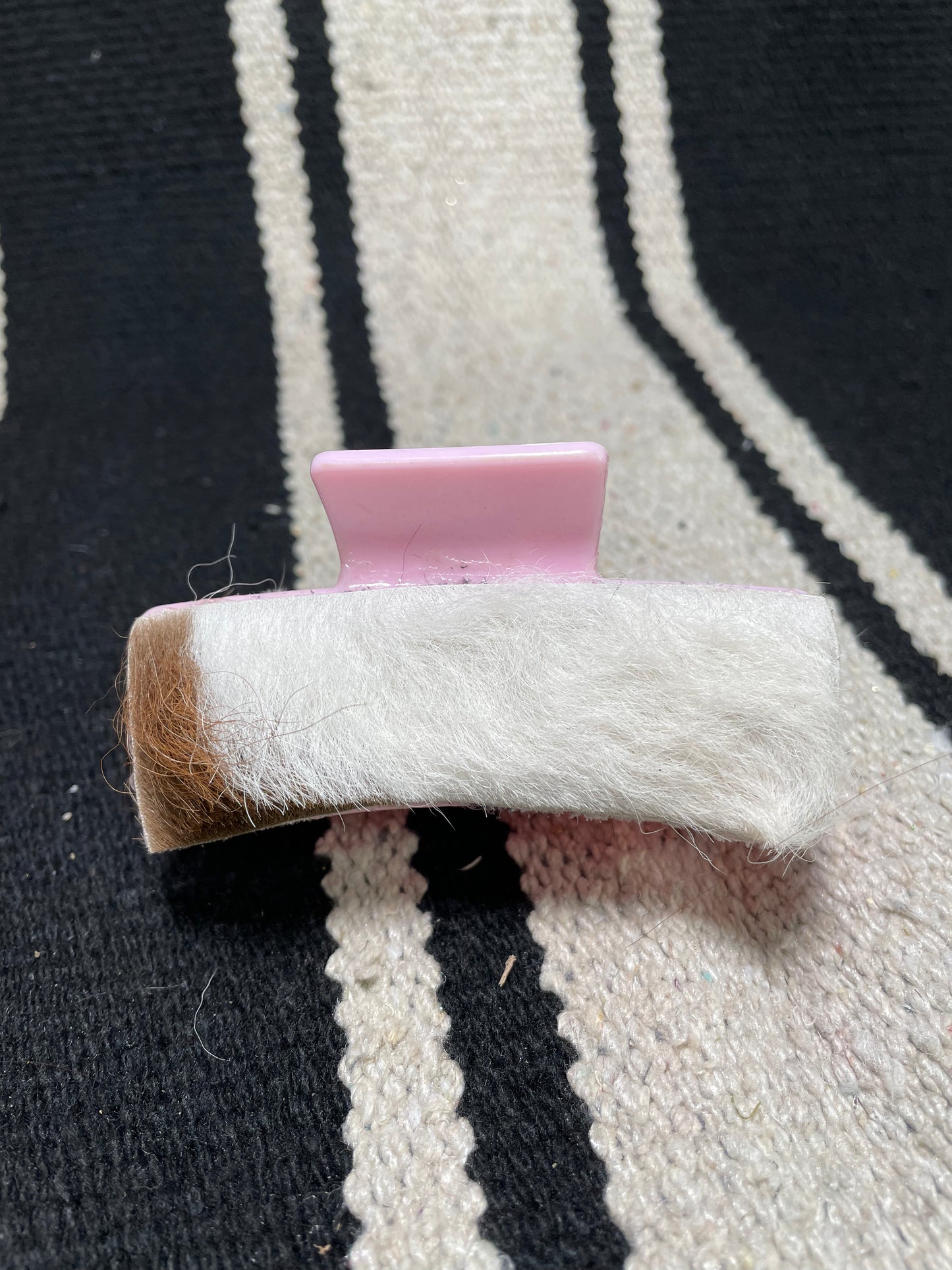 Pink - Cowhide Claw Clip