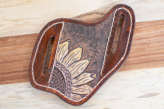 Sunflower Pancake Knife Sheath