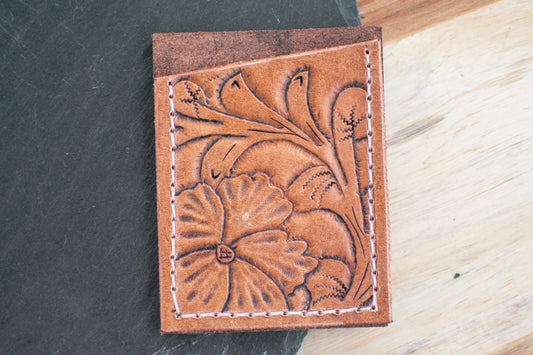 Floral 3 Card Wallet